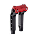 OG Black Performance 8.5 inch Pull Back Riser Legs with Red Performance Top Clamp