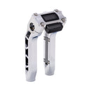 OG Chrome Performance 8.5 inch Pull Back Riser Legs with Aluminum Performance Digital Gauge Top Clamp