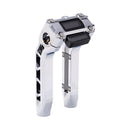 OG Chrome Performance 8.5 inch Pull Back Riser Legs with Chrome Performance Digital Gauge Top Clamp