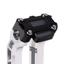 OG Black Performance Digital Gauge Top Clamp on OG Aluminum Performance Riser Legs