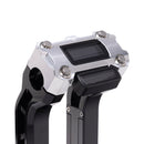 OG Aluminum Performance Digital Gauge Top Clamp on OG Black Performance Riser Legs