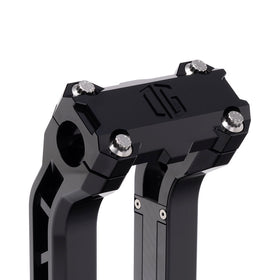 OG Black Performance Top Clamp on OG Black Performance Riser Legs