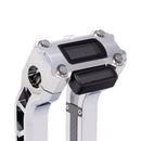 OG Aluminum Performance Digital Gauge Top Clamp on OG Chrome Performance Riser Legs