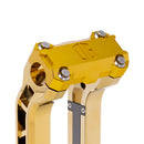OG Gold Performance Top Clamp on OG Gold Plating Performance Riser Legs