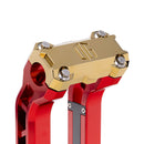 OG Gold Plating Performance Top Clamp on OG Red Performance Riser Legs