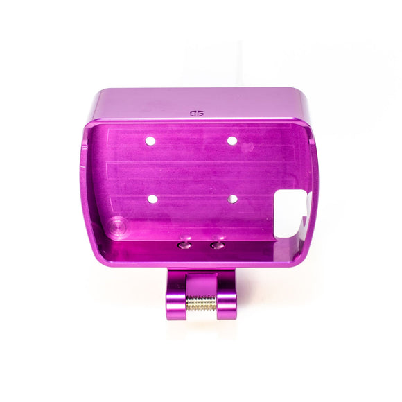 Purple anodized aluminum OG Power Vision action camera mount