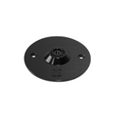 OG Quad Lock reversible gauge block-off plate, black