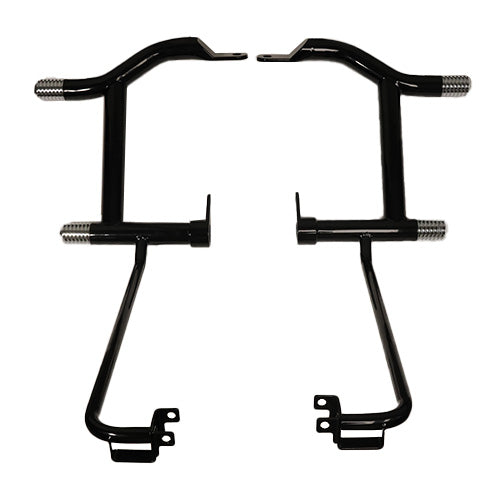 OG black rear crash bar set for Harley-Davidson bagger