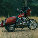 Harley-Davidson bagger rear crash bar