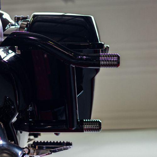 OG black rear crash bar for Harley-Davidson bagger