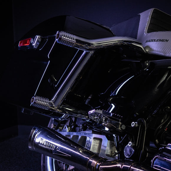 OG chrome rear crash bar for Harley-Davidson Bagger