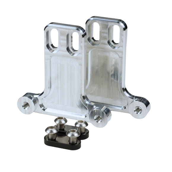 OG replacement aluminum billet bagger fender bracket kit with mounting screws