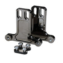 OG Replacement Bagger Fender Billet Black Chrome Bracket Kit