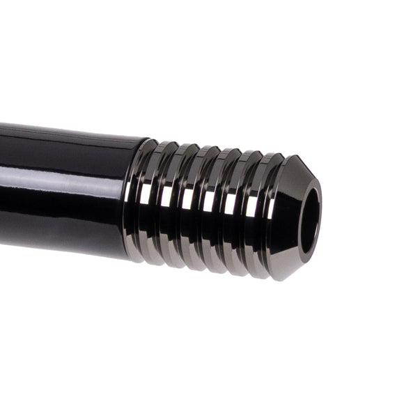 OG Replacement Billet Crash Bar Sliders Black Chrome On Black