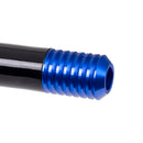 OG Replacement Billet Crash Bar Sliders Blue On Black