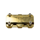 OG Risers gold-plated top clamp for bicycle riser handlebars