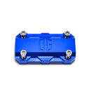 Blue anodized OG handlebar riser top clamp