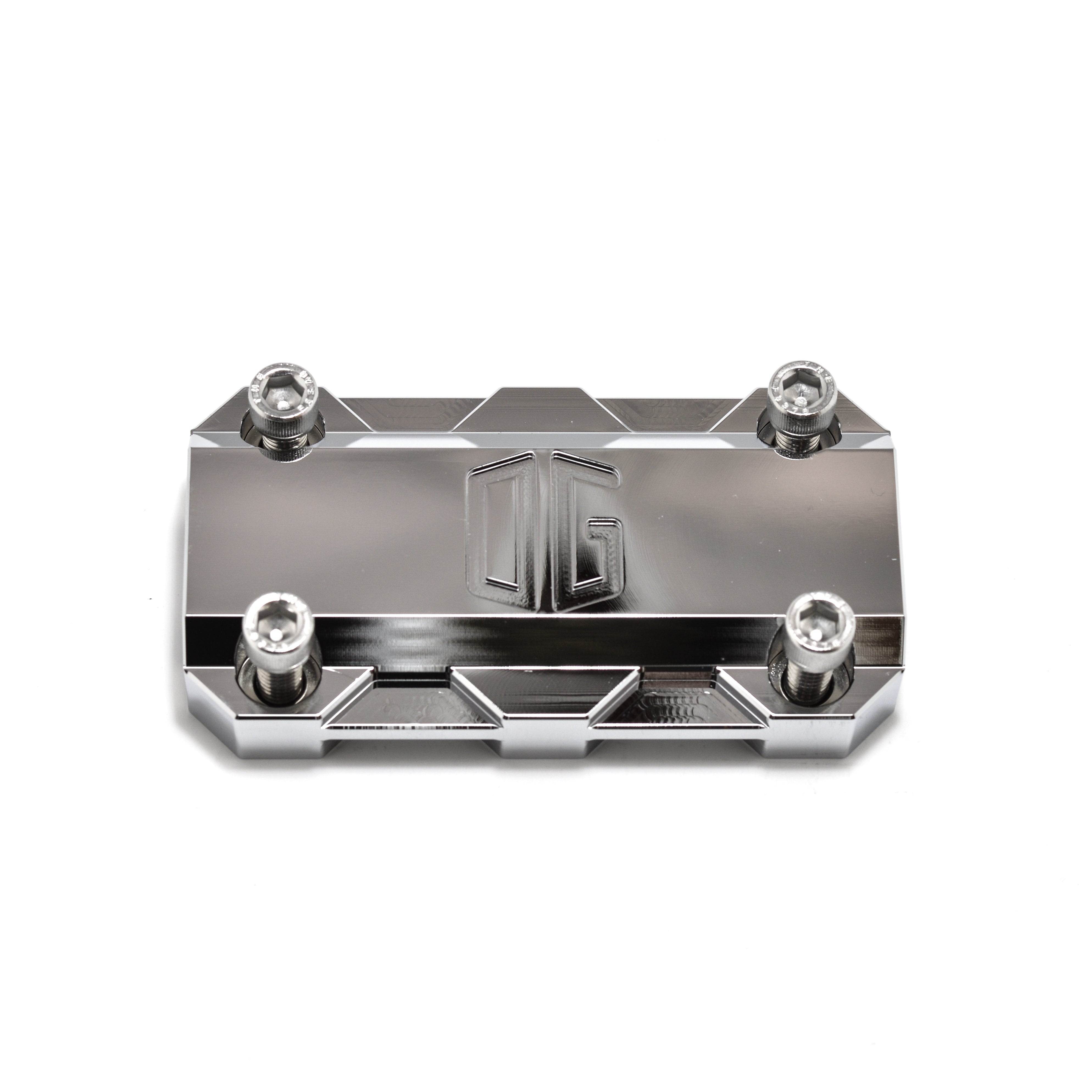 OG Risers chrome top clamp for motorcycle handlebars