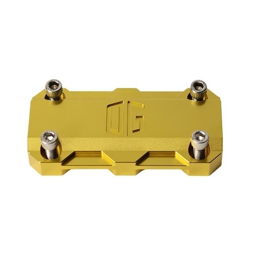 Gold OG top clamp handlebar riser for Indian motorcycles