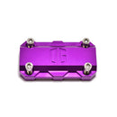 Purple OG anodized aluminum riser top clamp for BMX handlebars