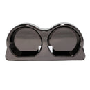 Road Glide billet dual-gauge bezel black chrome