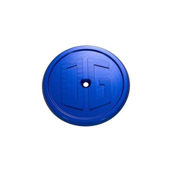 OG round air cleaner cover, classic blue