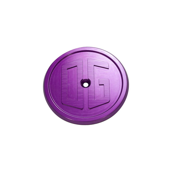 OG round air cleaner cover, classic purple