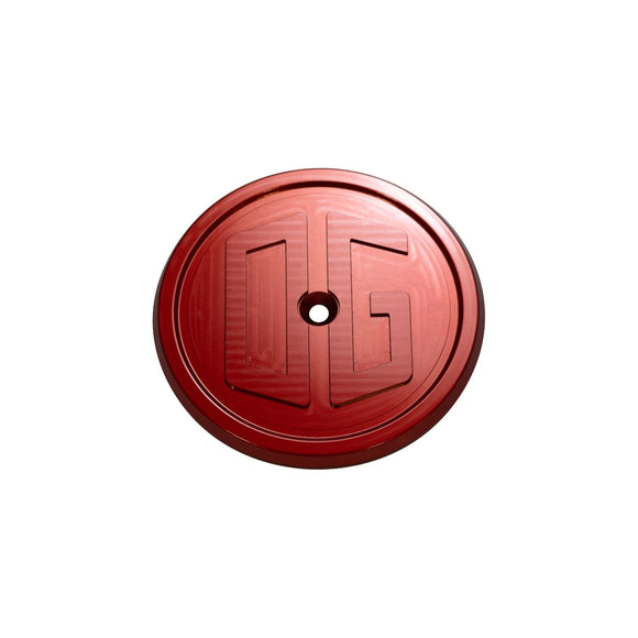 OG Round Air Cleaner Cover - Classic Red