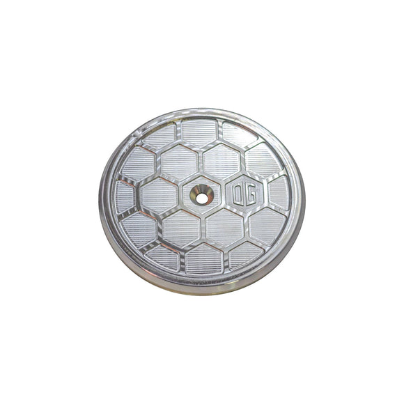 OG round honeycomb aluminum air cleaner cover
