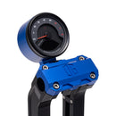 OG Blue Single Billet Gauge Pod Rear Mount