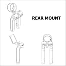 OG single gauge rear-mount bezel