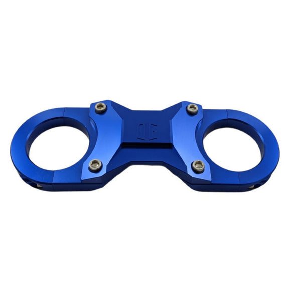 OG Speed 39mm anodized blue motorcycle fork brace