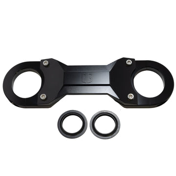 OG Speed 41mm Touring Fork Brace — 2013 & down, black 6061‑T6 billet aluminum