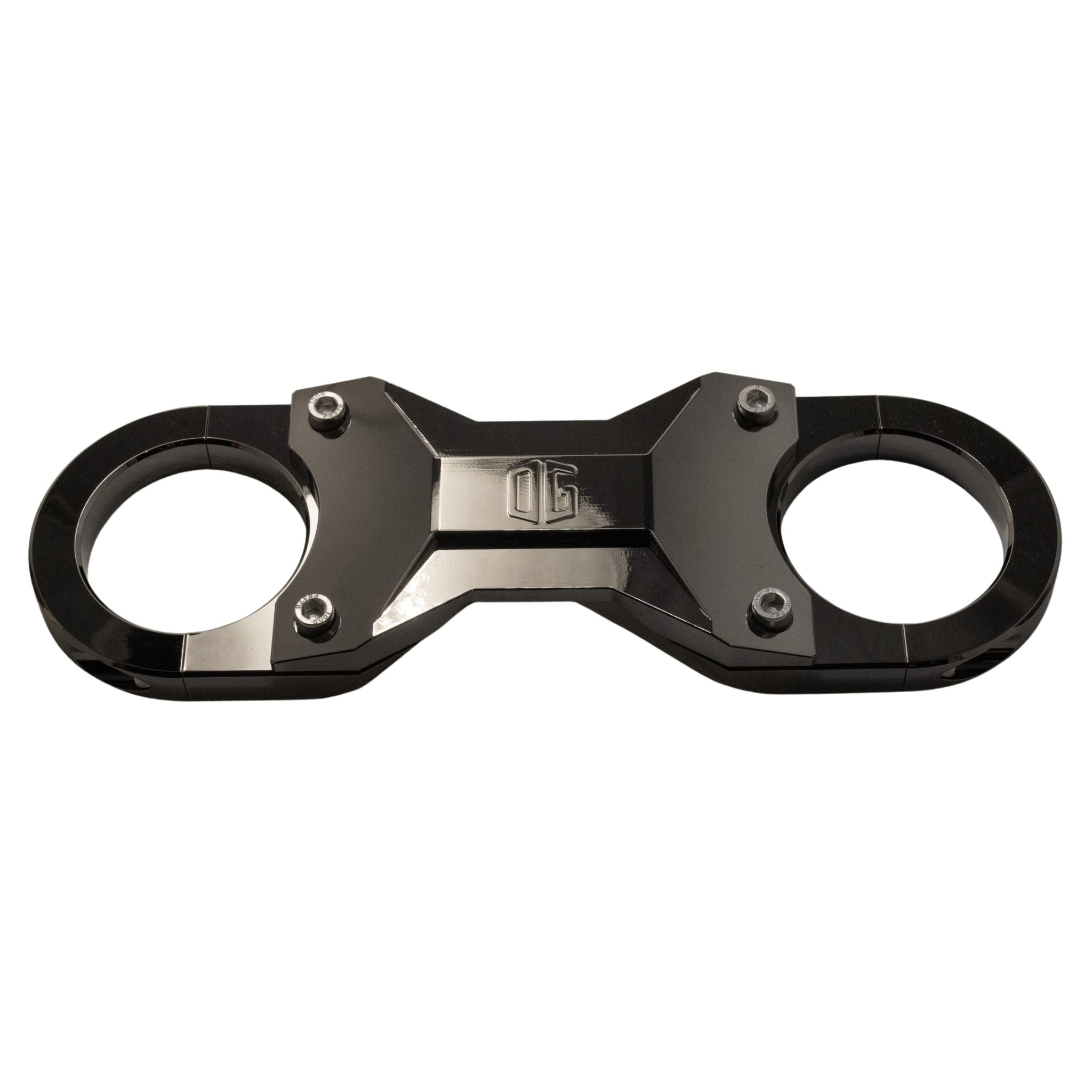 OG Speed 49mm black chrome motorcycle fork brace