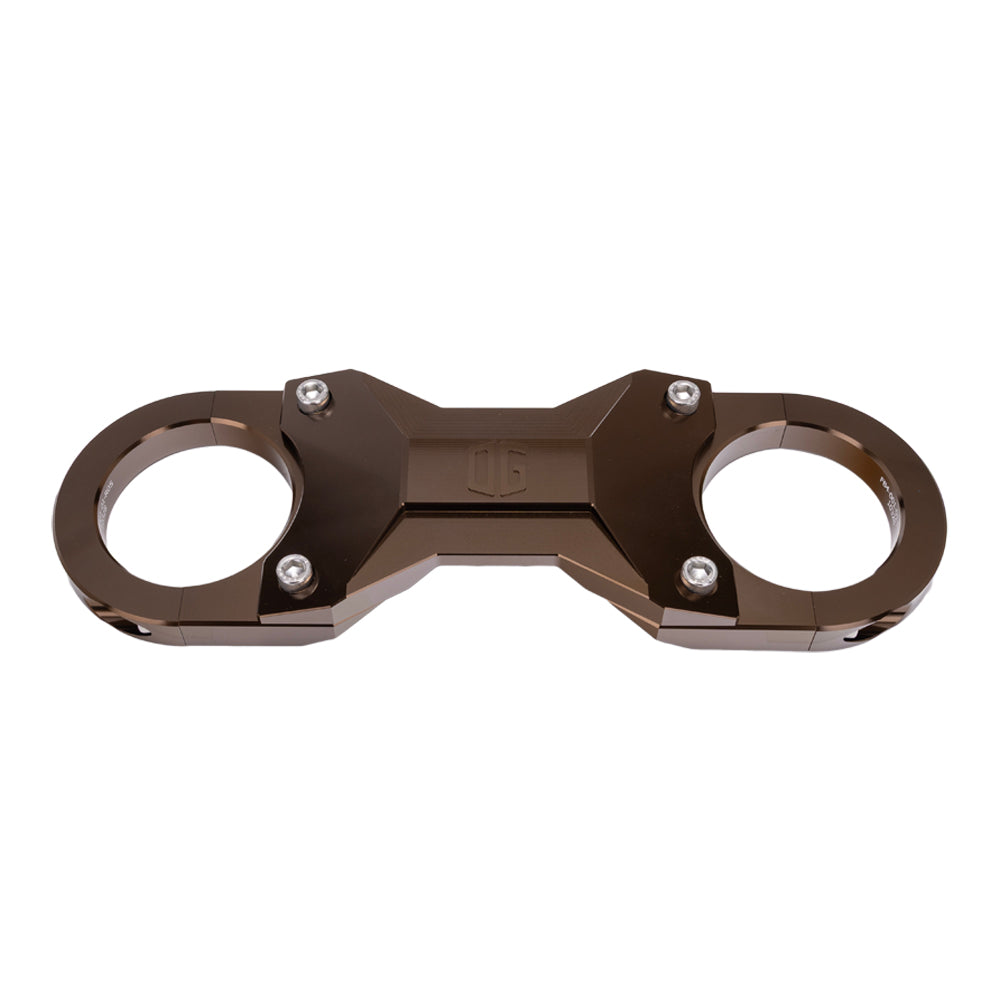 Harley 49mmフォーク バイザー クラブスタイル ダイナ スポーツスター OG Speed 49mm V2 Fork Brace - OG Moto | CNC Billet, Fits Harley