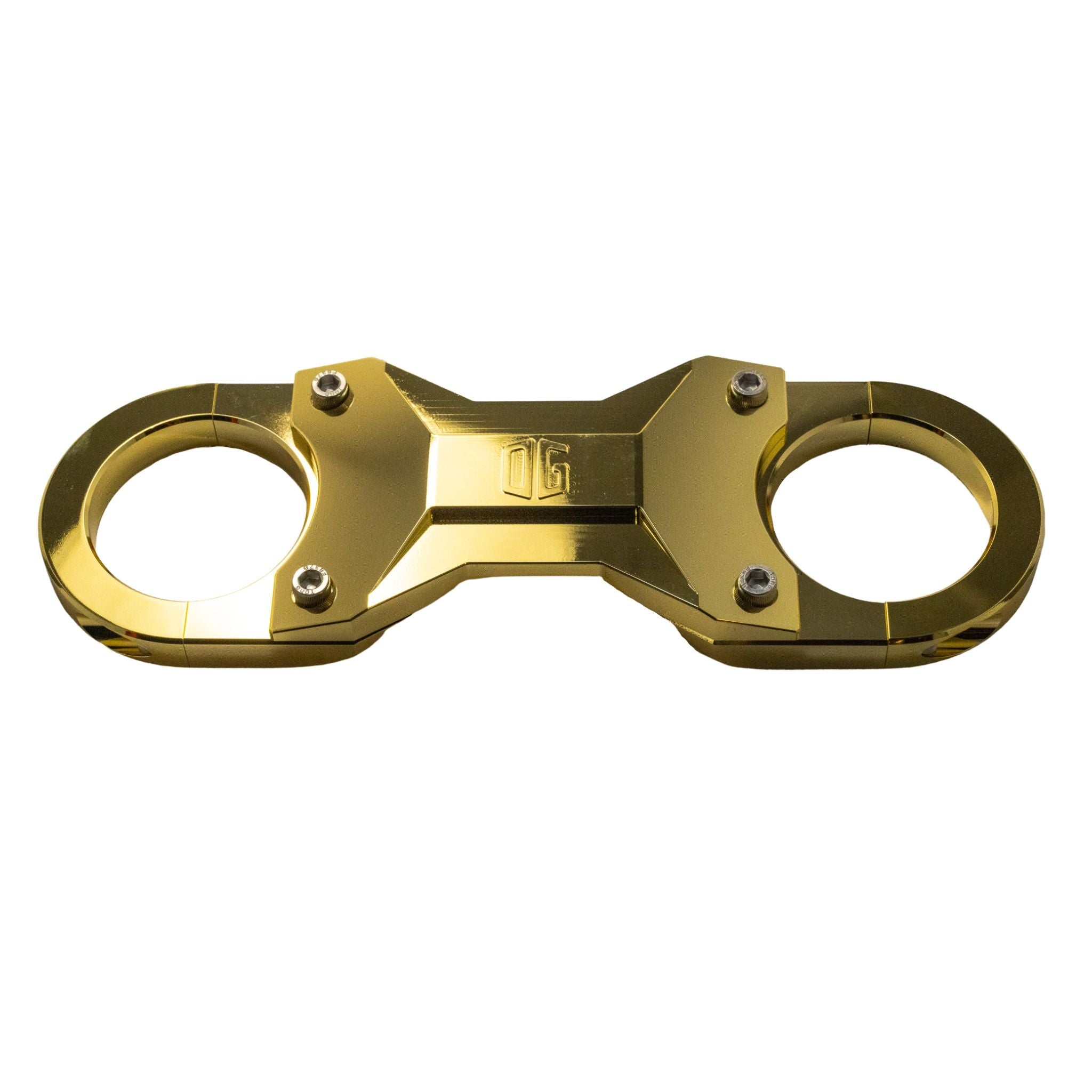 OG Speed 49mm gold-plated motorcycle fork brace