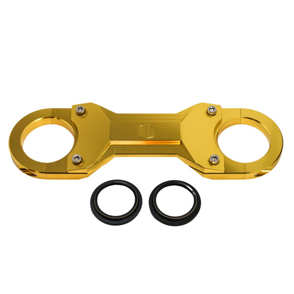 OG Speed 49mm gold touring motorcycle fork brace