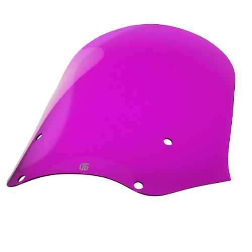OG-T Sport 15-inch purple replacement motorcycle windscreen