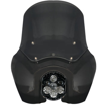 OG T-Sport Fairing kit for Harley-Davidson with Custom Dynamics Shark Demon 2