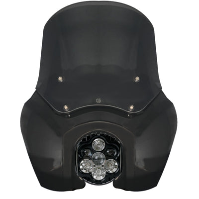 OG T-Sport Fairing kit for Harley-Davidson with Custom Dynamics Shark Demon 2