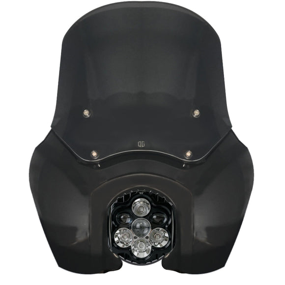 OG T-Sport Fairing kit for Harley-Davidson with Custom Dynamics Shark Demon 2