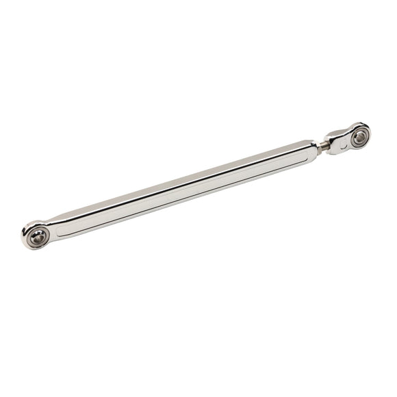 Chrome touring motorcycle shift linkage rod