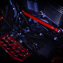 OG Touring red anodized shift linkage for touring motorcycles