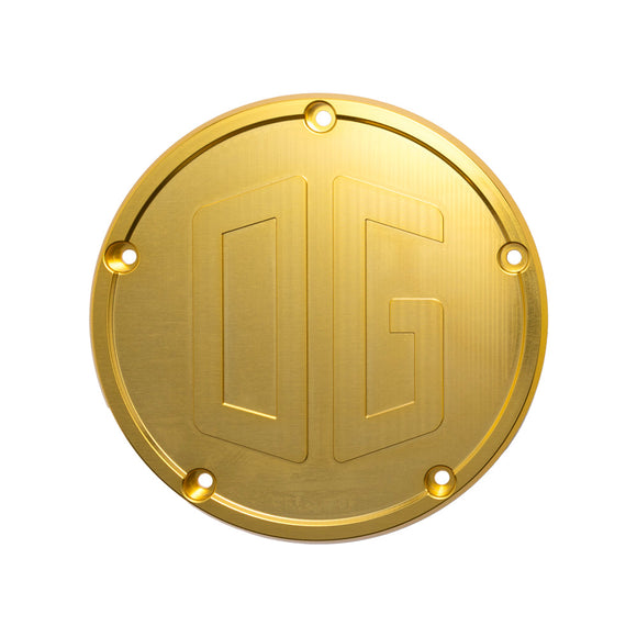 OG Gold Twin Cam Derby Cover