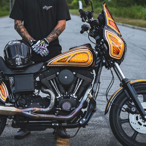 OG Twin Cam points cover — chrome replacement for Harley‑Davidson Twin Cam engines