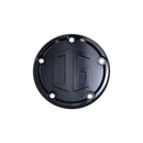 OG Twin Cam Points Cover — black 6061-T6 billet aluminum timing cover for Twin Cam engines