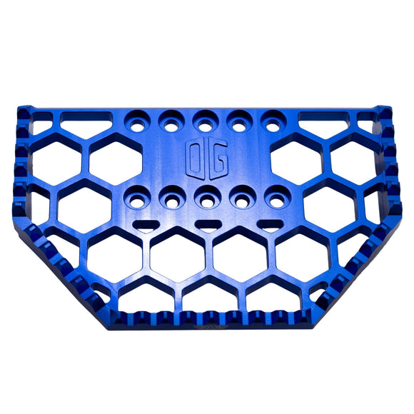 OG V3 Mini replacement floorboard gripper - blue anodized