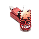 OG V3 Mini red anodized motorcycle foot pegs