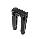 OG Moto 8.5" Straight Risers — black anodized CNC‑machined 6061‑T6 aluminum