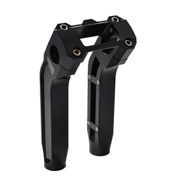 OG 8.5 Black Pullback Motorcycle Handlebar Risers